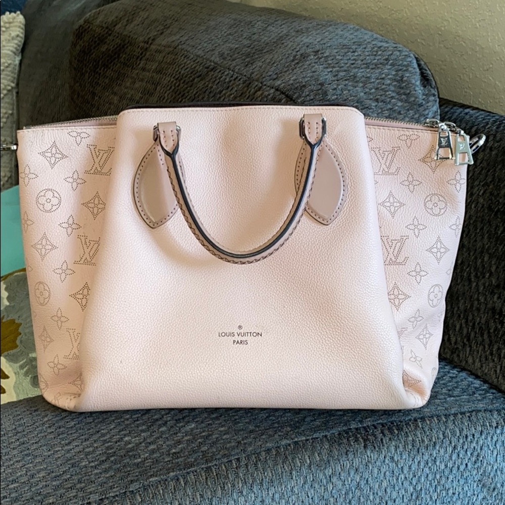 RARE soft pink Louis Vuitton handbag